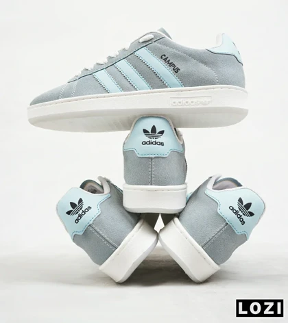 کفش کتانی مردانه آبی آسمانی ADIDAS Campus