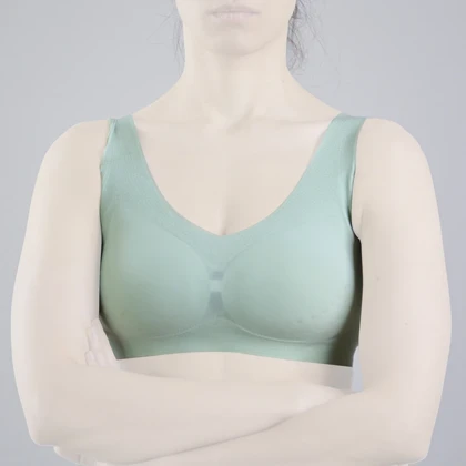 نیم‌تنه ورزشی زنانه مدل 4C0433 سبز آدامسی