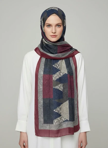 شال تابستانی نخی