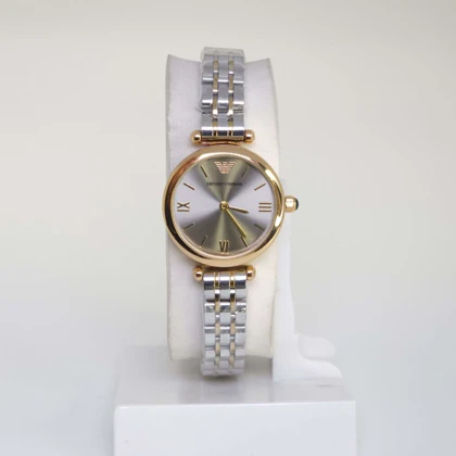 ساعت مچی زنانه امپریو آرمانی Emporio Armani 303 تمام استیل با قفل پروانه ای