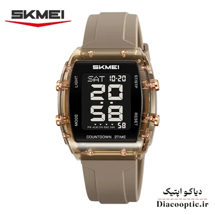 ساعت مچی زنانه برند اسکمی مدل Do-SKMEI 2410بند رابر