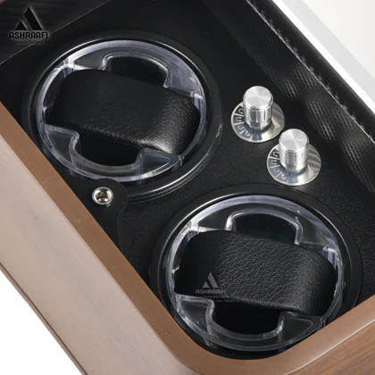 وایندر ساعت مچی 2 عددی Automatic Watch Winder 2-BrK