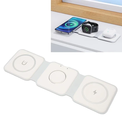 شارژر مغناطیسی بی سیم 3 در 1 مدل magnetic wirelessویژه