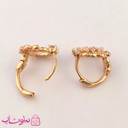 گوشواره زنانه ژوپینگ طرح تاج یونانی