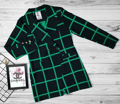 کت چارخونه دابل مازراتی کد 50181