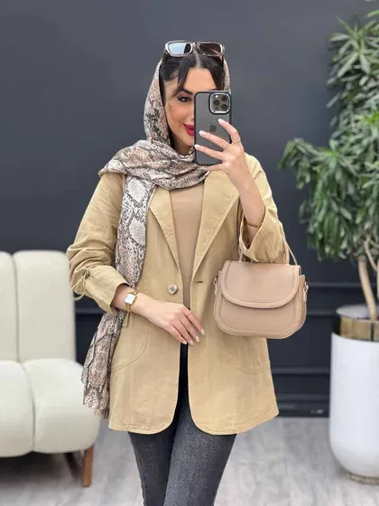 مانتو کمر گت ترلان