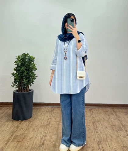 مانتو کنفی پنبه سارنگ(ایراد دار)