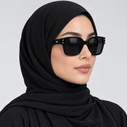 عینک آفتابی زنانه کائوچویی 8819