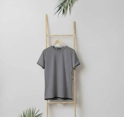 تیشرت نخ پنبه مغذی دوزی روگاچی