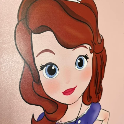 چمدان کودک صوفیا سایز 20 رنگ صورتی کم رنگ