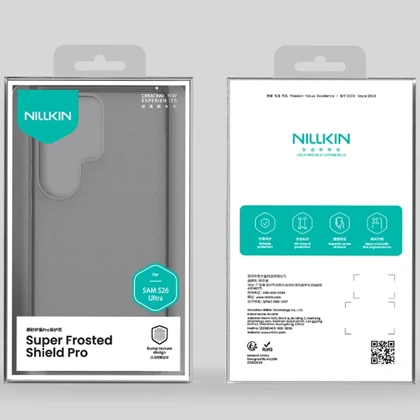 قاب سامسونگ گلکسی S26 Ultra نیلکین Nillkin مدل Super Frosted Shield Pro