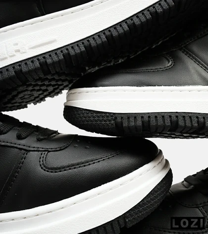 کفش کتانی مردانه و زنانه مشکی سفید نایک NIKE AIR FORCE مدل 4696