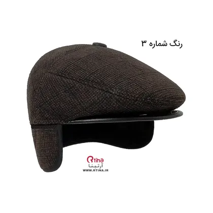 کلاه فلت زمستانی مردانه اورجینال مدل گوش دار