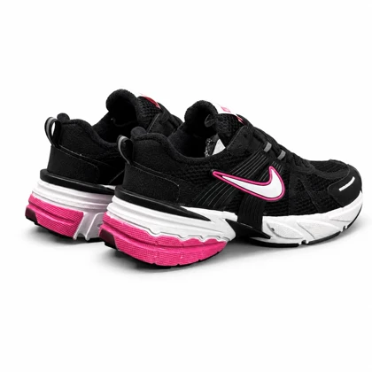 کفش کتانی زنانه نایکی v2k مشکی صورتی Nike V2k