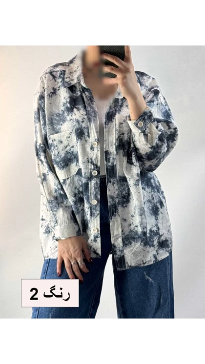 شومیز پری ابرنگی زنانه 17298