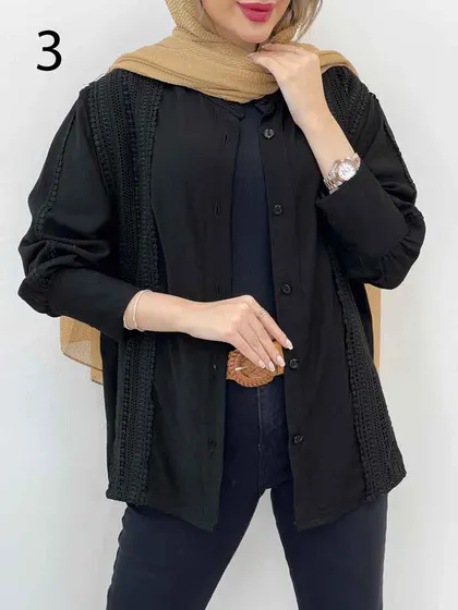 شومیز ترکیبی دانتل