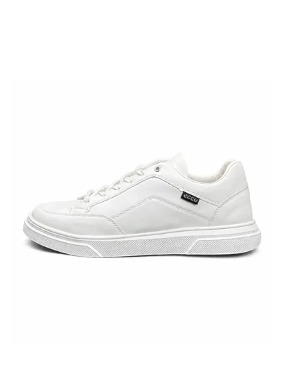 کفش کتانی مردانه بزرگ پا مدل ونس اکو سفید Vans ecco