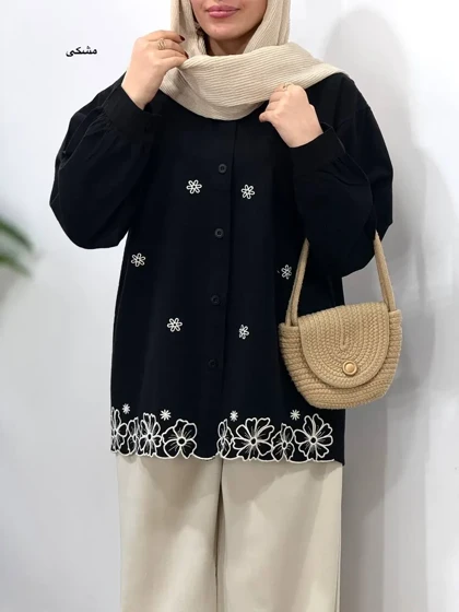 مانتو گلدوزی آیسو راز