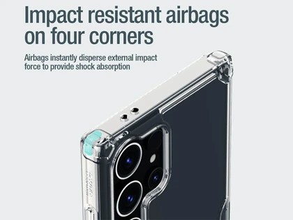 قاب محافظ مگنتی گلکسی اس 24 اولترا نیلکین Nillkin Nature TPU Pro Magnetic case Samsung Galaxy S24 Ultra