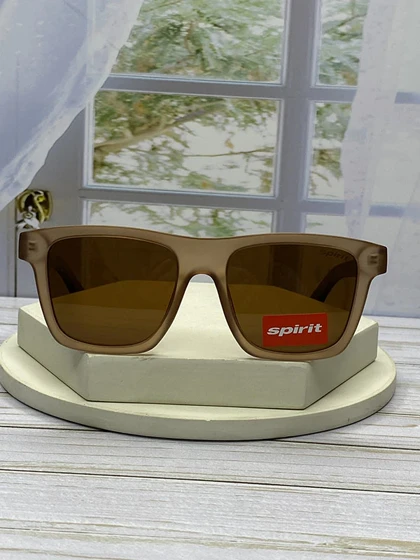 استایل مدرن و محافظت چشم با عینک اسپریت؛ فریم کائوچو مقاوم و عدسی پلاریزه UV400 برای دید واضح و راحتی طولانی