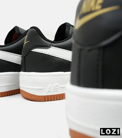 کفش کتانی مردانه و زنانه مشکی سفید نایک NIKE AIR FORCE مدل 5171