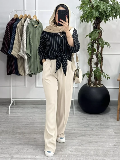 شومیز مانتویی دیپلمات