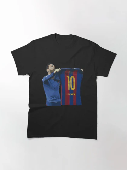 تیشرت ورزشی بارسلونا | تیشرت مسی طرح Lionel Messi celebration کد 144551