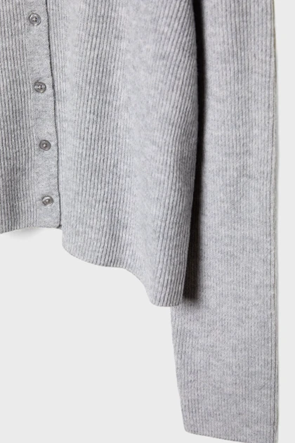 ژاکت کش باف پشمی زنانه اورجینال استرادیواریوس stradivarius