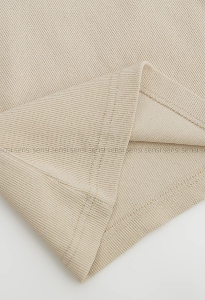 تاپ زنانه یقه گرد کبریتی کشی کد1006369
