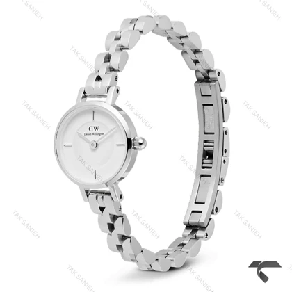ساعت دنیل ولینگتون زنانه مینی Petite سیلور صفحه سفید DW-10122-L