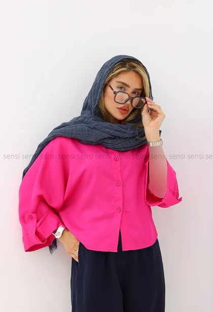 شومیز زنانه سیلک کیمونو کد1006270