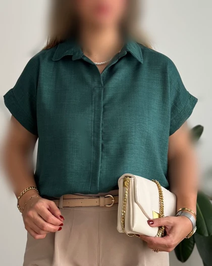 شومیز آستین کوتاه شیرین 1