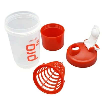 شیکر دو تیکه ورزشی پرو فیت مدل Fit-1408 ظرفیت 0.5 لیتر