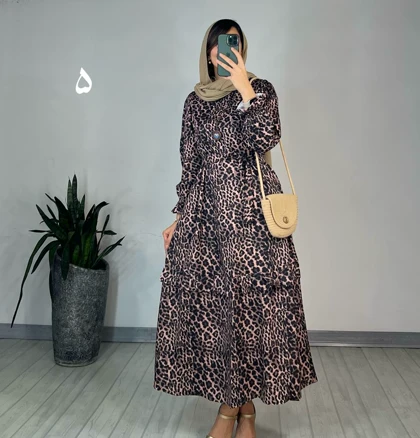 پیراهن مانتویی شکوفه 5