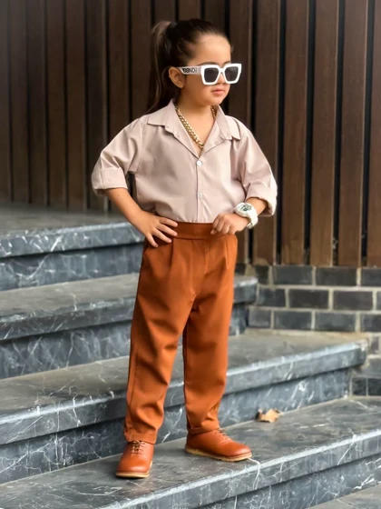 شومیز و شلوار پسرانه مجلسی بچگانه