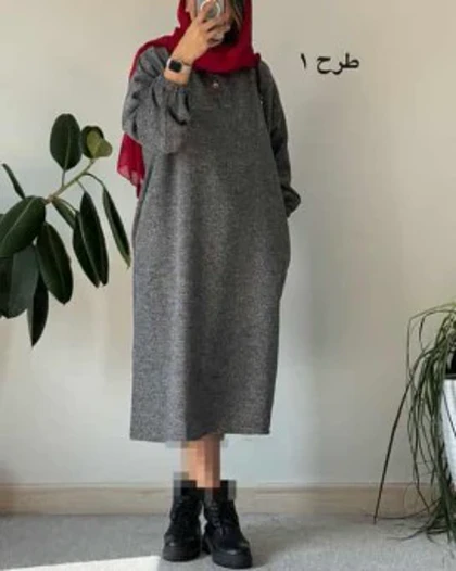 کفتان پشمی چهارخونه دیبا 3
