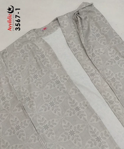 مانتو آزاد جلو باز زنانه سایز بزرگ کد 3567