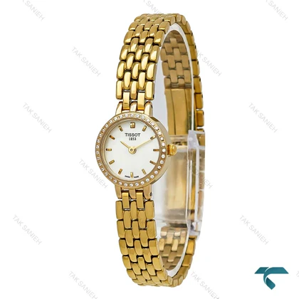 ساعت تیسوت Lovely زنانه طلایی دورنگین Tissot-7252-L