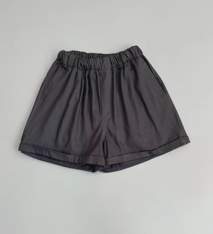 شلوارک کتان دمپا پاکتی کد 3507