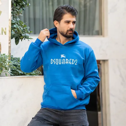 هودی مردانه آبی DSQUARED2 مدلBehrad