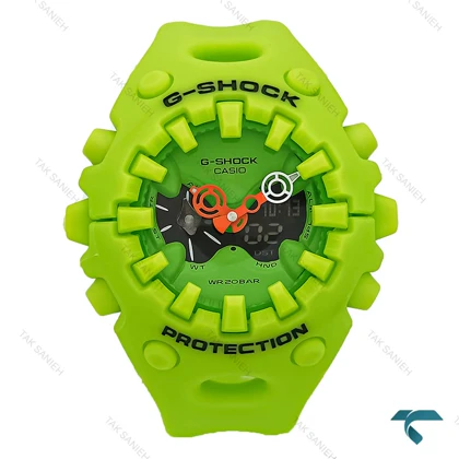 ساعت مردانه جیشاک کروناGA-V01 سبز فسفری GShock-8239-G