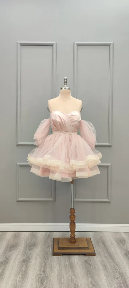 پیراهن کوتاه عروسکی پروا 2070