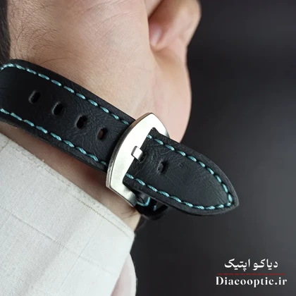 ساعت مچی مردانه برند مونت بلانک سه موتور با بند اضافه مدل DO1154