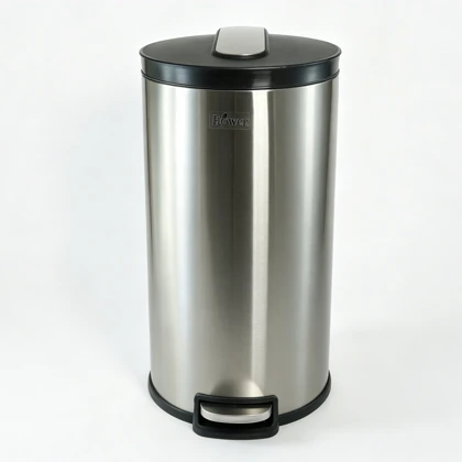 سطل 30 لیتری استیل آرام بنددار A594