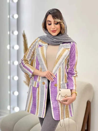 مانتو دو جیب نما کژال