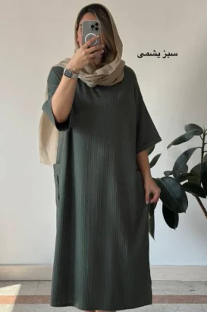 پیراهن مانتویی دلسا 5
