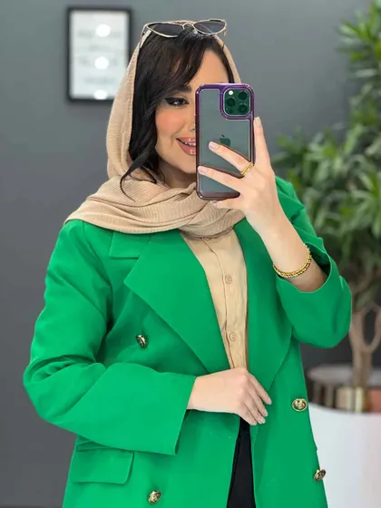 مانتو کتی مازراتی دکمه ژنرالی 2637