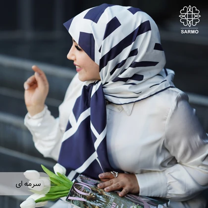 روسری ابریشم توییل نگاره