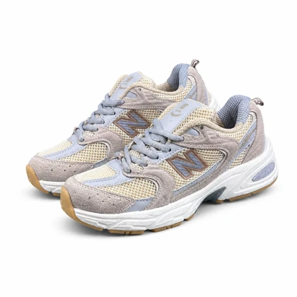 کتانی زنانه مدل نیوبالانس 530 کرم طوسی (کیفیت درحد مستر) New Balance