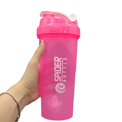 شیکر ورزشی یک تیکه اسپایدر مدل Ebi رنگی درب ضامنی ظرفیت 0.7 لیتر